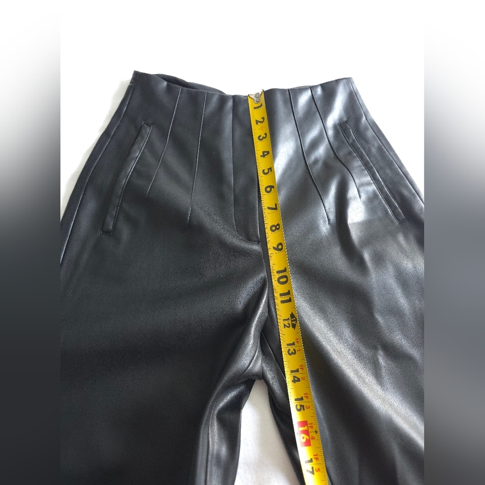 Zara Black High-Waisted Pants - image 8